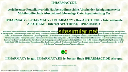 ipharmacy.de alternative sites