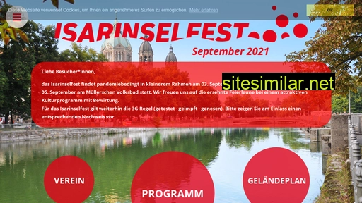 isarinselfest.de alternative sites