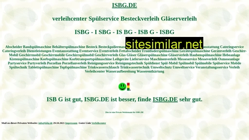 Isbg similar sites