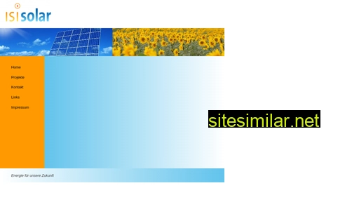 Isi-solar similar sites