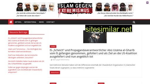 Islamgegenextremismus similar sites