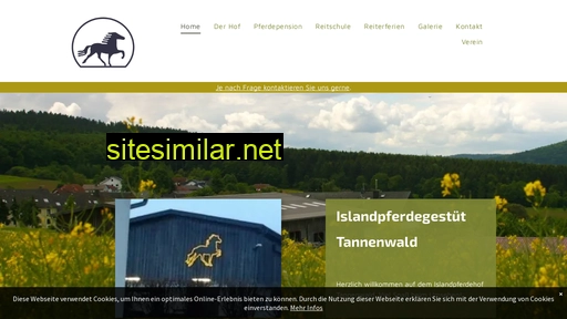 islandpferde-tannenwald.de alternative sites
