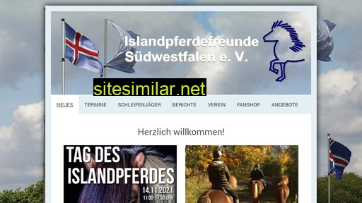 Islandpferdefreunde similar sites