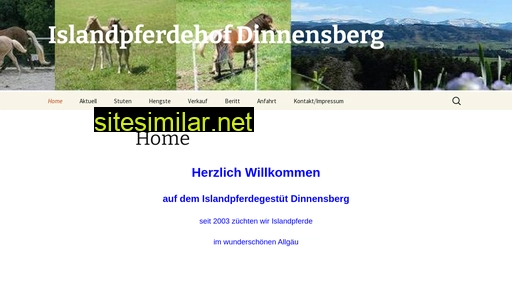 islandpferdegestuet-dinnensberg.de alternative sites