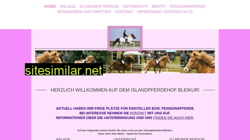 islandpferdehof-bleikur.de alternative sites