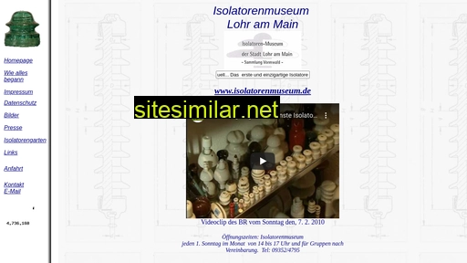 isolatorenmuseum.de alternative sites