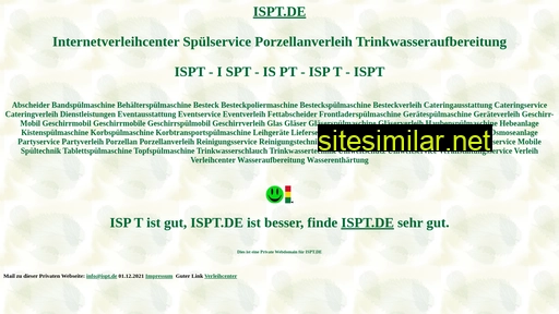 ispt.de alternative sites