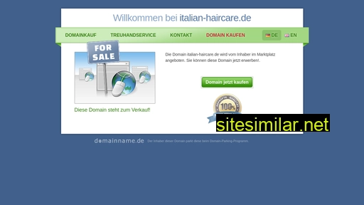 Italian-haircare similar sites
