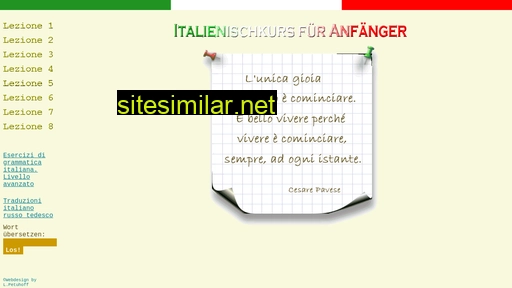 Italienischkurs-online similar sites