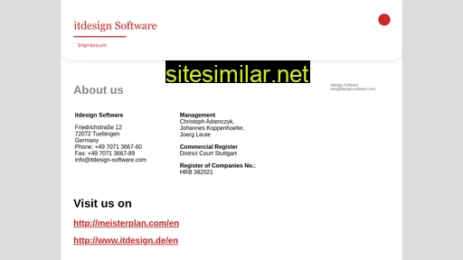 itdesign-software.de alternative sites
