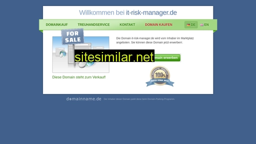 it-risk-manager.de alternative sites