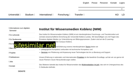 iwm-koblenz.de alternative sites
