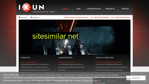 ixun-lasertechnik.de alternative sites