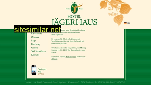jaegerhaus-esslingen.de alternative sites