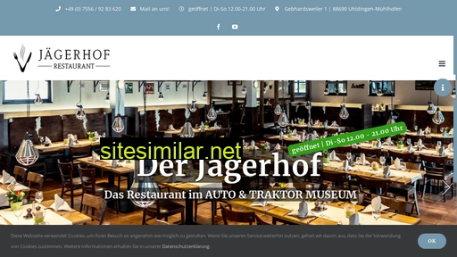 jaegerhof-restaurant.de alternative sites