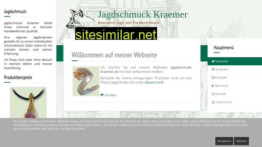 Jagdschmuck-kraemer similar sites