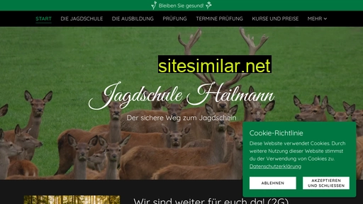 jagdschule-heilmann.de alternative sites