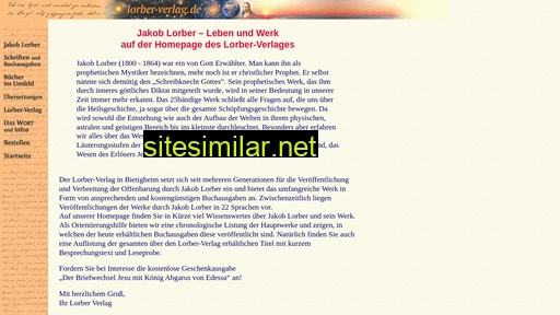 jakob-lorber.de alternative sites