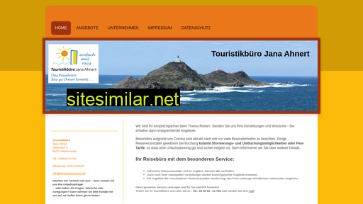 janasreiseagentur.de alternative sites