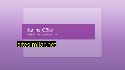 Janine-goeke similar sites