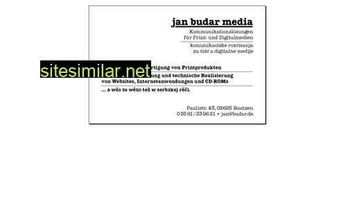 jan-budar-media.de alternative sites