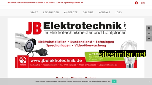 jbelektrotechnik.de alternative sites