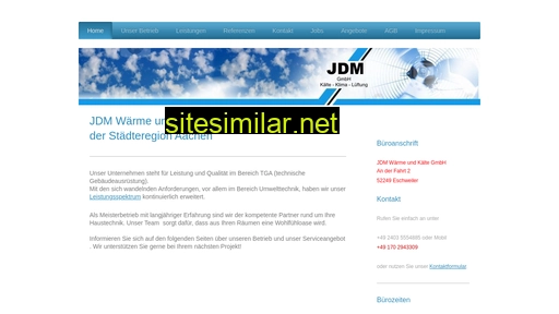 jdm-klima.de alternative sites