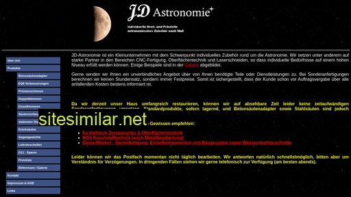 jd-astronomie.de alternative sites
