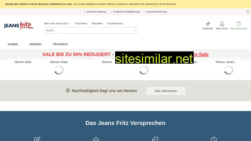 Jeans-fritz similar sites