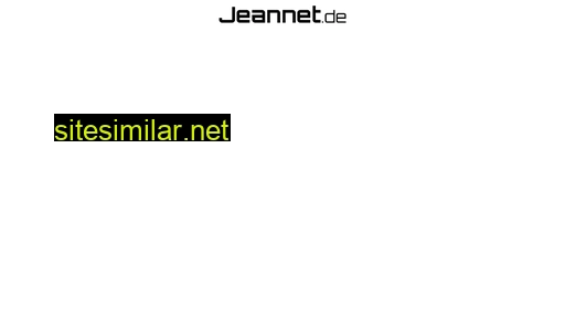 jeannet.de alternative sites