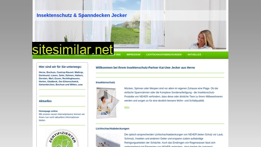 jecker-insektenschutz.de alternative sites