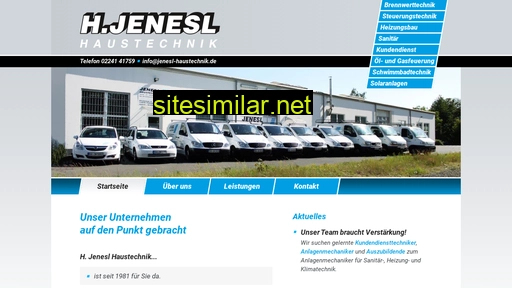 Jenesl-haustechnik similar sites