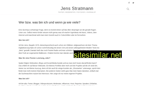 Jens-stratmann similar sites