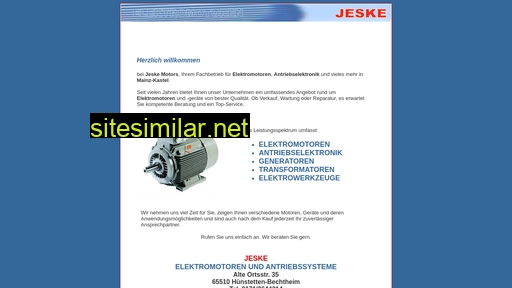 Jeske-motors similar sites