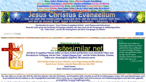 jesus-christus-evangelium.de alternative sites