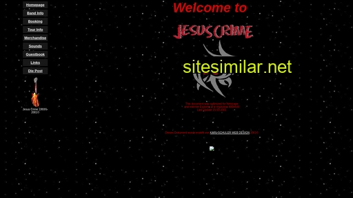 Jesus-crime similar sites