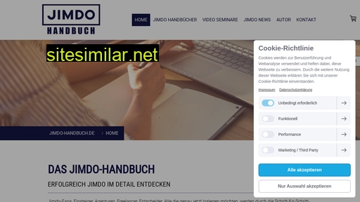jimdo-handbuch.de alternative sites