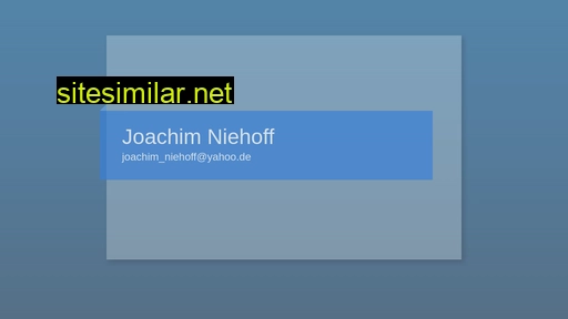 joachimniehoff.de alternative sites