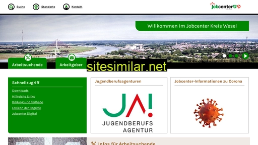jobcenter-kreis-wesel.de alternative sites