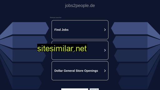jobs2people.de alternative sites