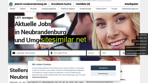 jobs-in-neubrandenburg.de alternative sites