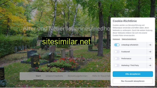 johannesfriedhof-meissen.de alternative sites