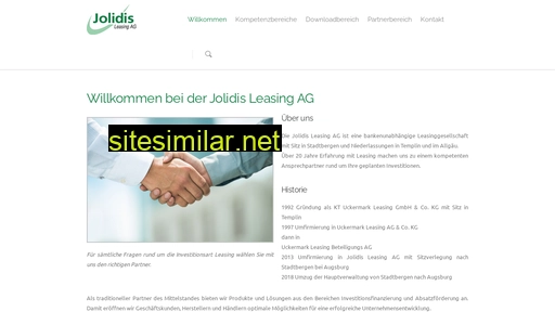 Jolidis-leasing similar sites