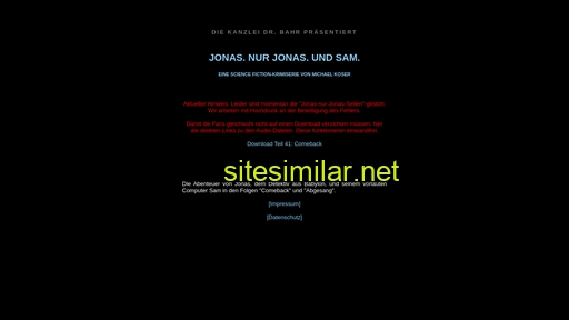 jonas-nur-jonas-und-sam.de alternative sites