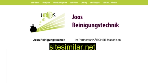 joos-reinigungstechnik.de alternative sites
