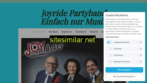joyride-partyband.de alternative sites