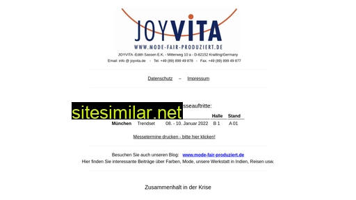 joyvita.de alternative sites