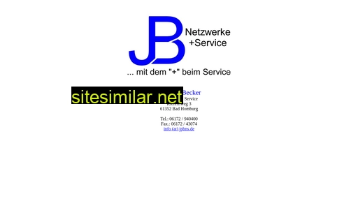 jpbns.de alternative sites