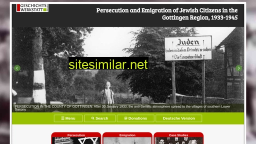 Juedische-emigration similar sites