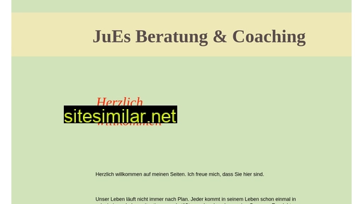 jues-coaching.de alternative sites